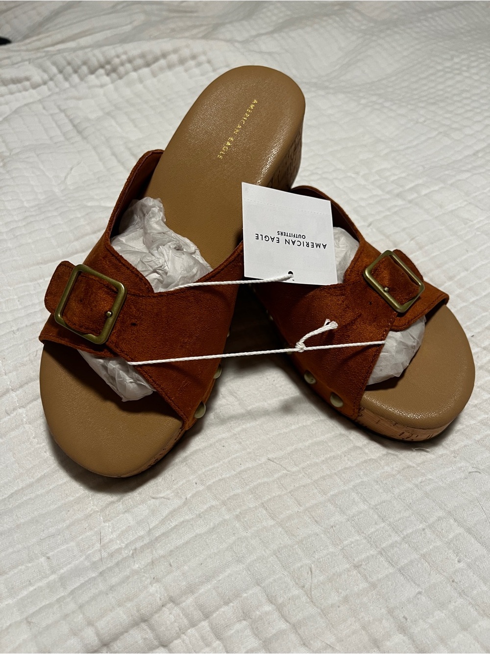 AE Studded Slide Platform Clog